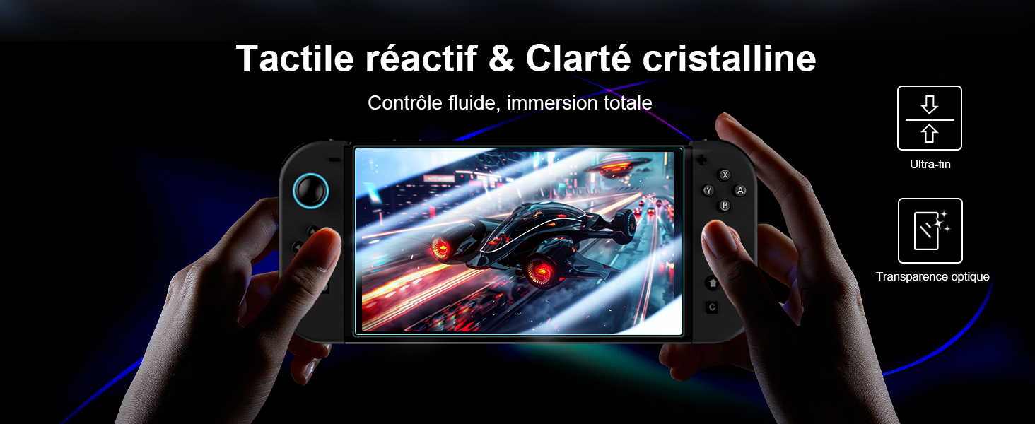 Tactile réactif &amp; Clarté cristalline