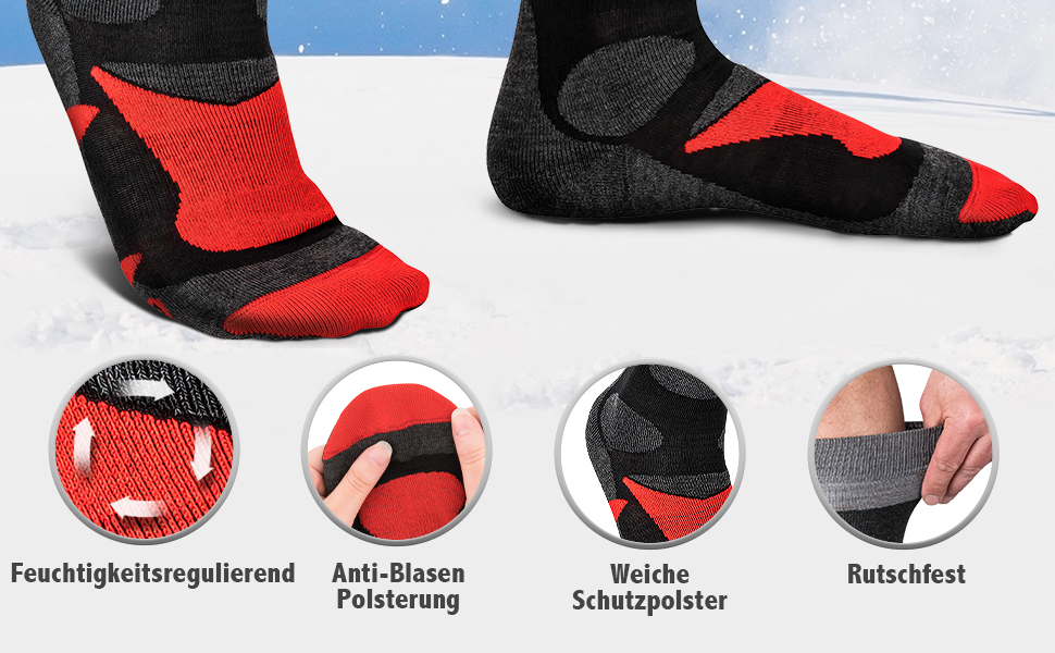 ski socken männer skisocken herren 39-42 ski socken frauen ski socken skisocken für herren snowboard