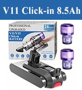 Amazon.com: 25.2V Battery Replacement for Dyson V10 SV12 Battery