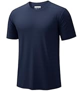 TACVASEN Men's Lightweight Athletic T-Shirts Quick Dry Workout Gym Tops Short Sleeve Running Tee ...