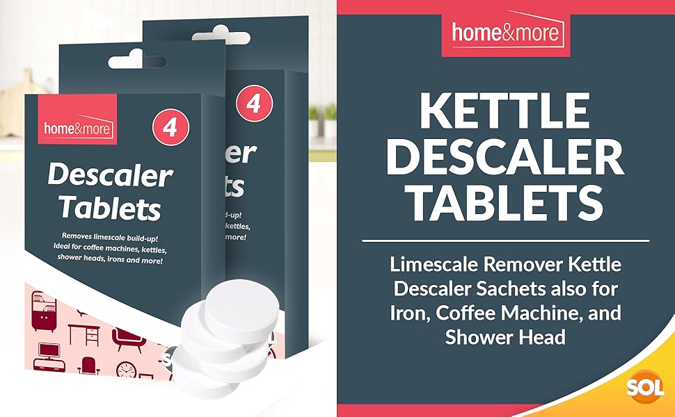 8pk Kettle Descaler Tablets Kettle Limescale Remover Kettle Descaler