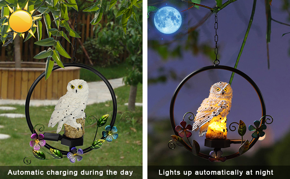 owl yard decorations