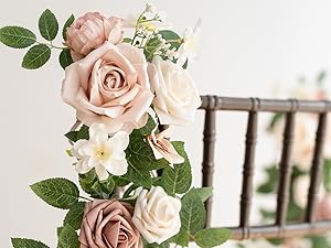 wedding aisle decorations ceremony arch flowers decor bridal bouquets greenery centerpieces