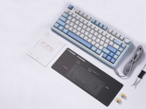 EPOMAKER x Aula F75 Gasket Mechanical Keyboard, 75% Wireless