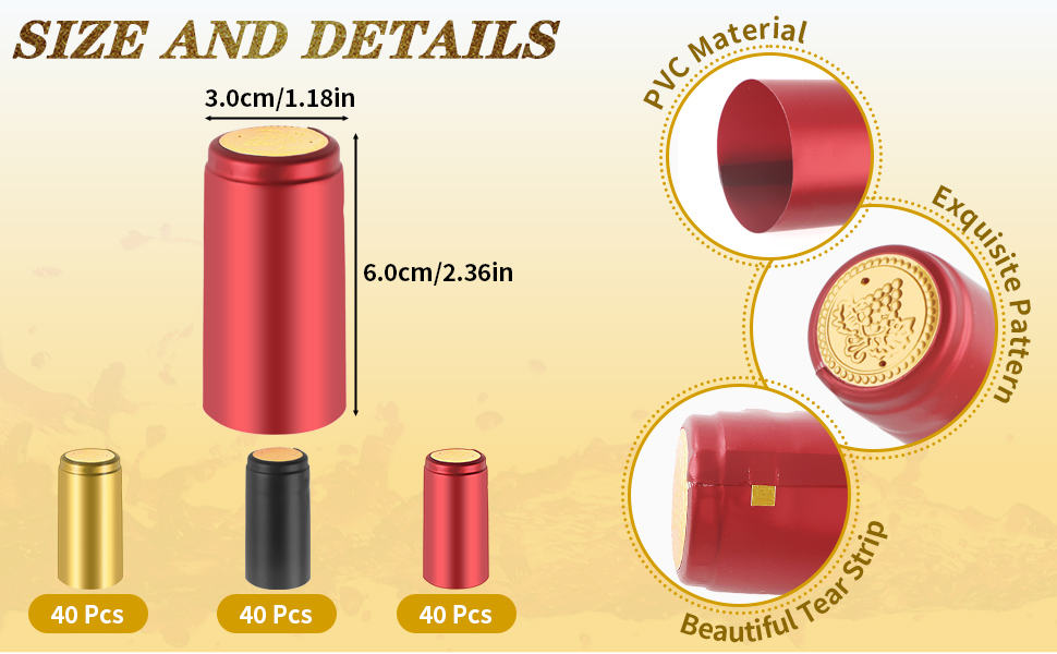 Wine Sealer for Wine Bottles 60 pcs Wine Bottle Resealer