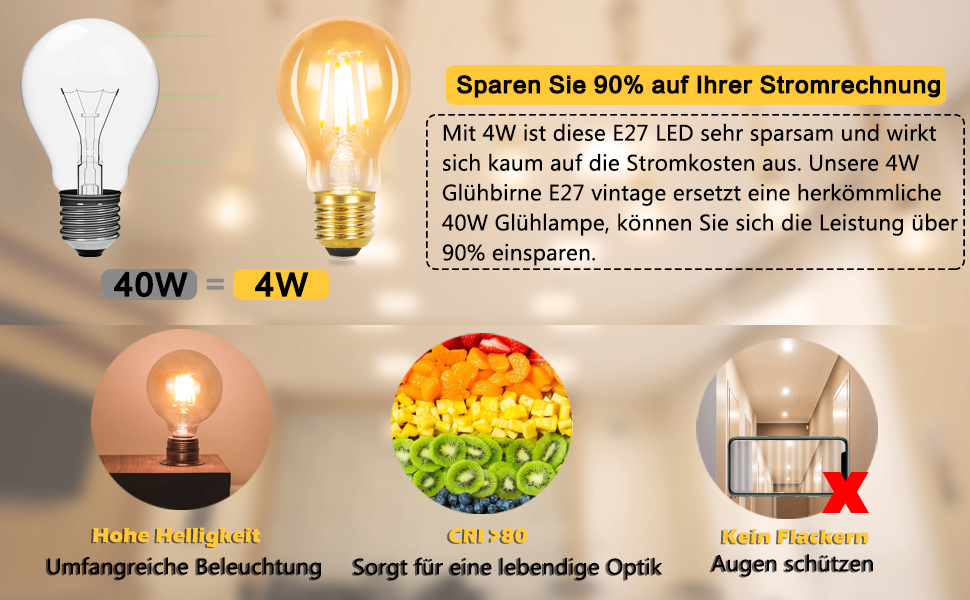 gl¨¹hbirne e27 warmwei?