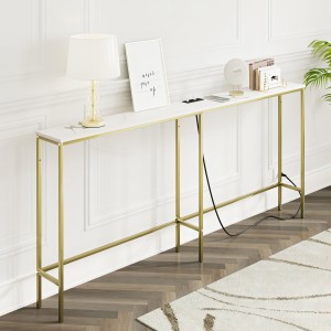 Amazon.com: SONGXIN 63 Inch Console Table with Power Outlet