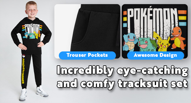 Pokemon Boys Tracksuit