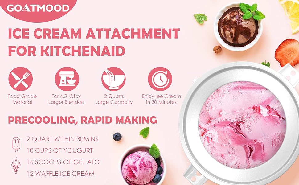 ice cream attachment