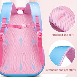 Pink backpack for girls