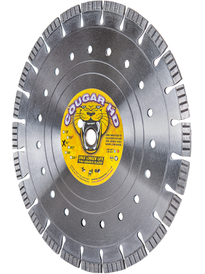 14 inch cougar hd concrete saw blade heavy duty