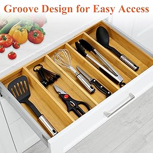 kitchen drawer organizer