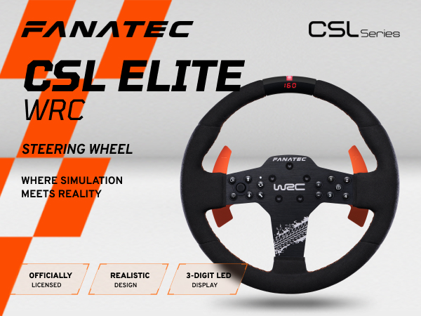Amazon.com: FANATEC CSL Elite Officially Licensed WRC Rally
