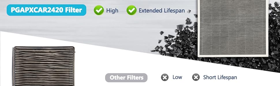 PGAPXCAR2420-a02 filter replacement