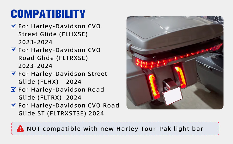 Tour Pack Lights Tour-Pak Quick Disconnect Wiring Harness
