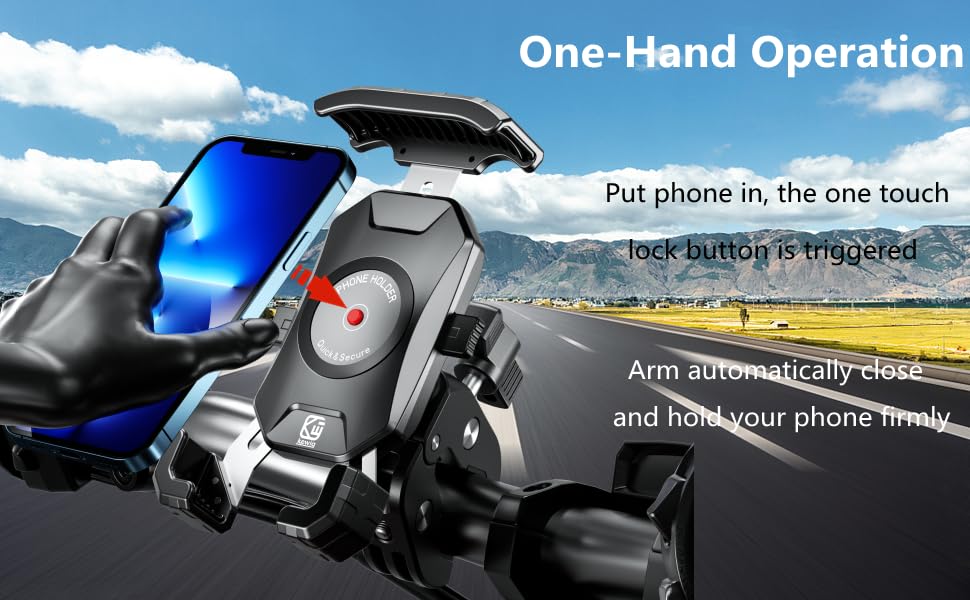 motorcycle phone holder