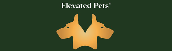 logo with text and image of 2 dog heads