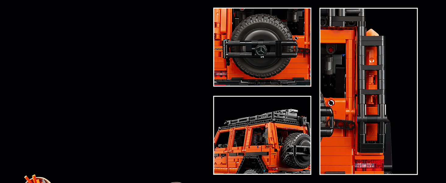 lego technic mercedes 500 promo