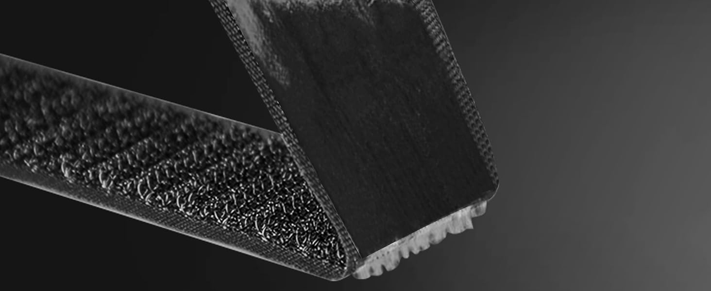 Hook and Loop Strips with Adhesive, Heavy Duty Hook & Loop Straps Tape with Strong Sticky Back