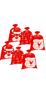 44in Giant Reusable Gift Bags, 6 Pcs