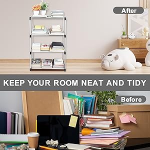 4 Layer Bookshelf
