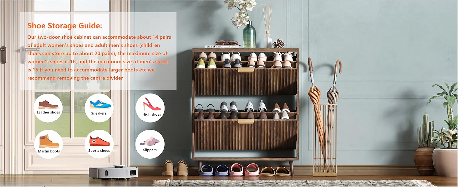 farmhouse shoe cabinet