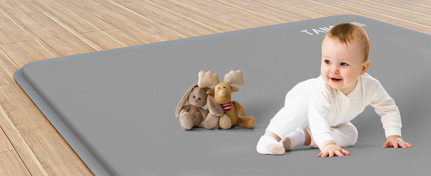 50x50 Play Mat for Playpen, Baby Playpen Mat; Self