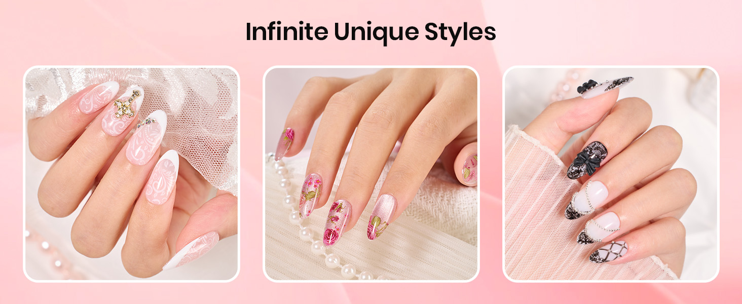 Beetles Nail Foil Glue Gel 