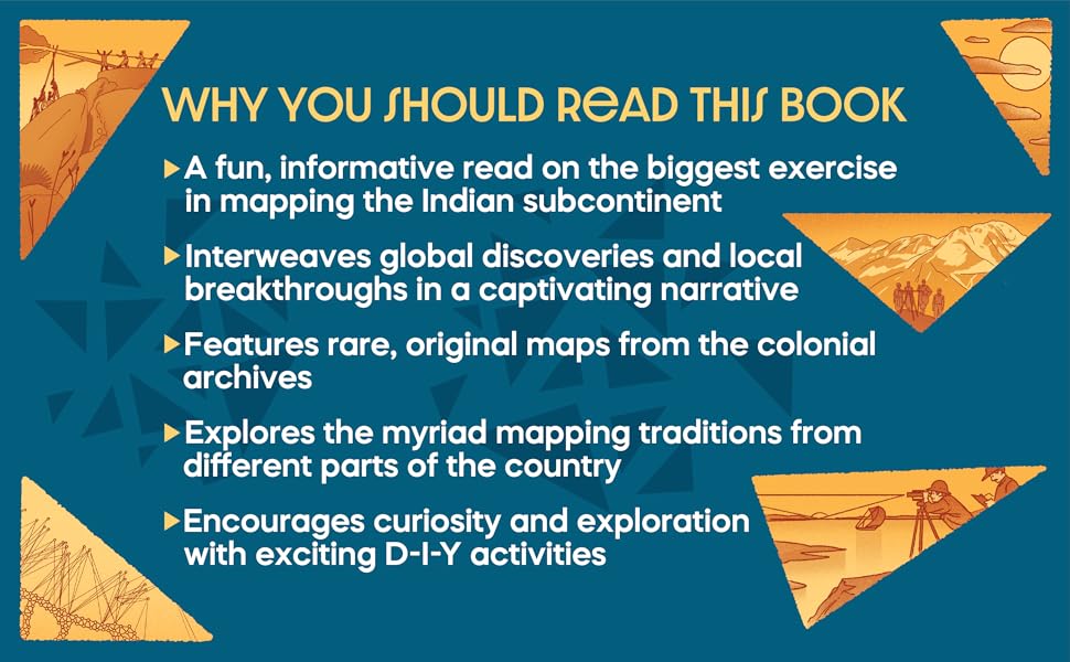 India in Triangles, Non-Fiction for Kids, Mapping India, History