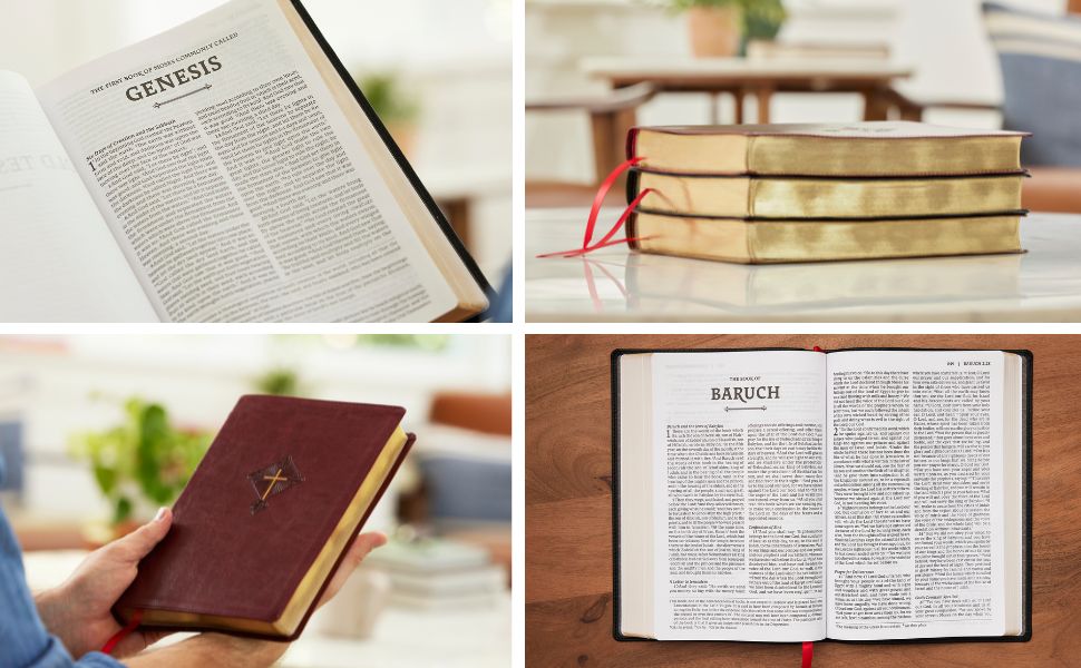 Easy to carry Catholic Bible Holy Gods Word Easy to read and use RSV2CE Roman Catholic Bible