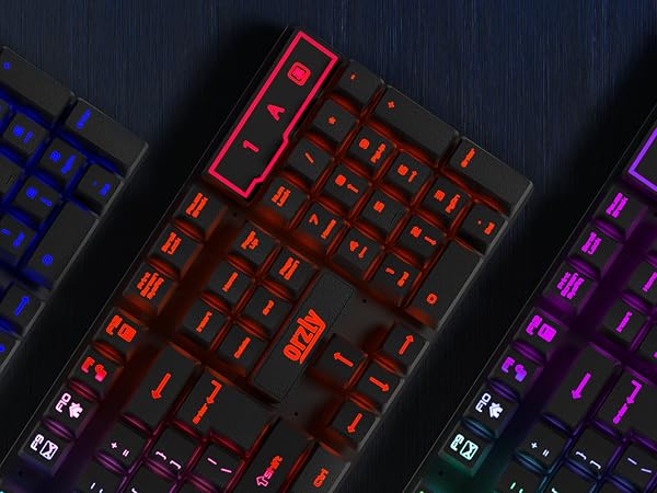 Gaming keyboard and mouse bundle for PS5 Xbox &amp; PC