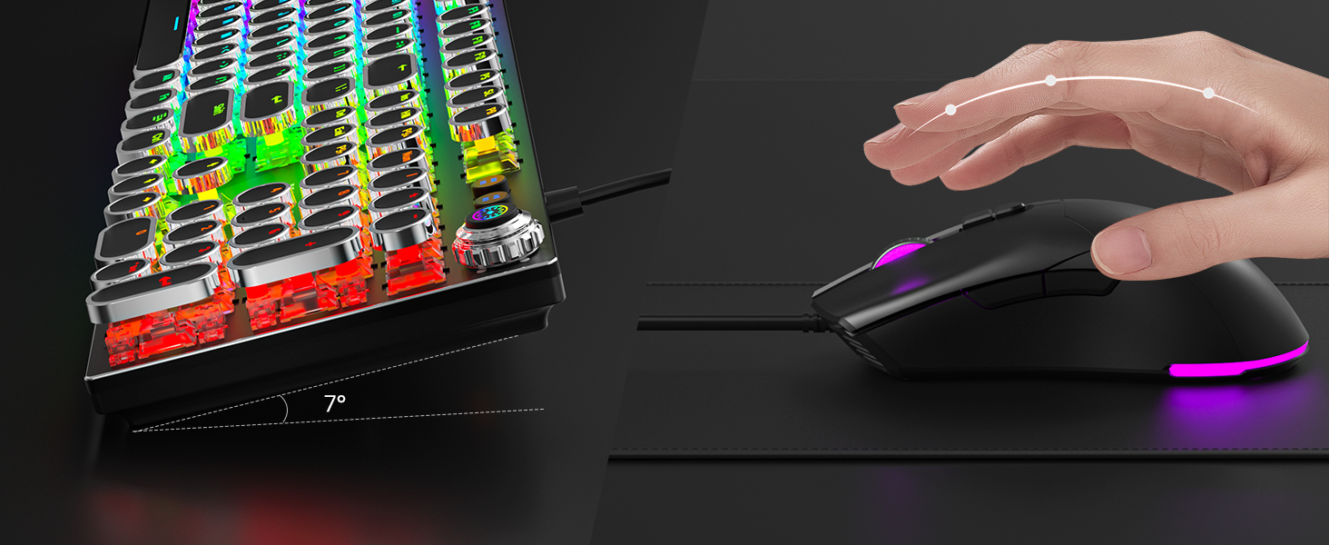 wired keyboard and mouse