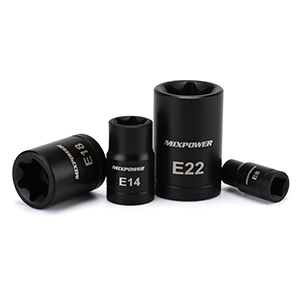 25 Piece Torx Bit Socket and Female External Socket Set,