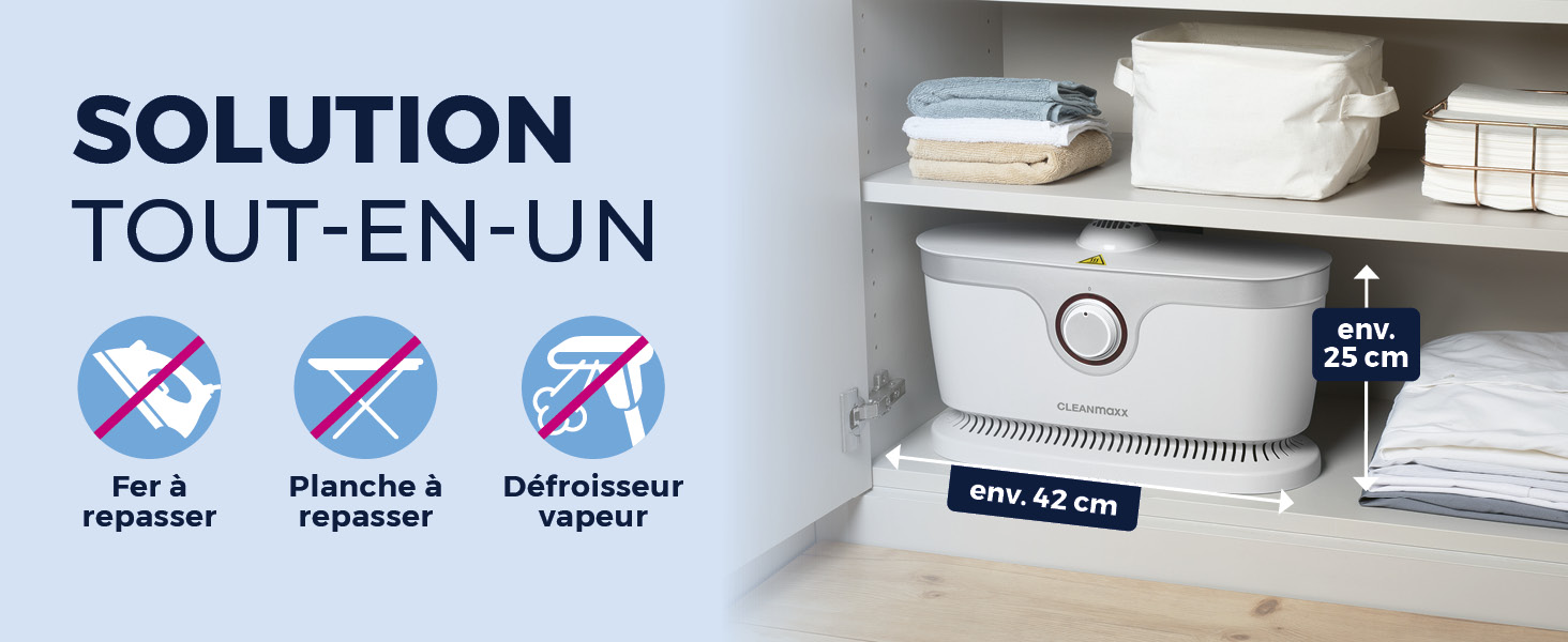 CLEANmaxx Repassage automatique de chemises PRO | Innovant & efficace pour chemises, chemisiers & t-shirts | Simplifie l Daf49810 96d8 460c B081 85c8a6b5fbab. CR0,0,1464,600 PT0 SX1464 V1