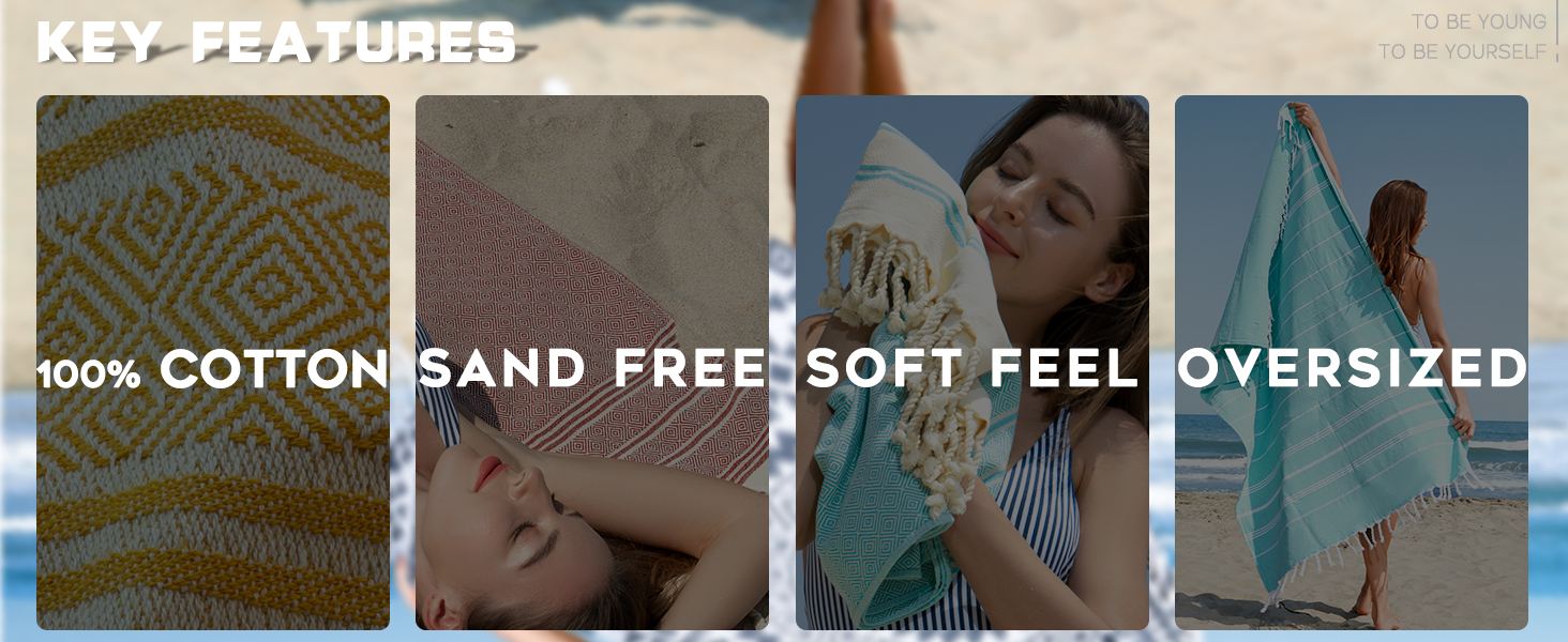 Turkish beach towels