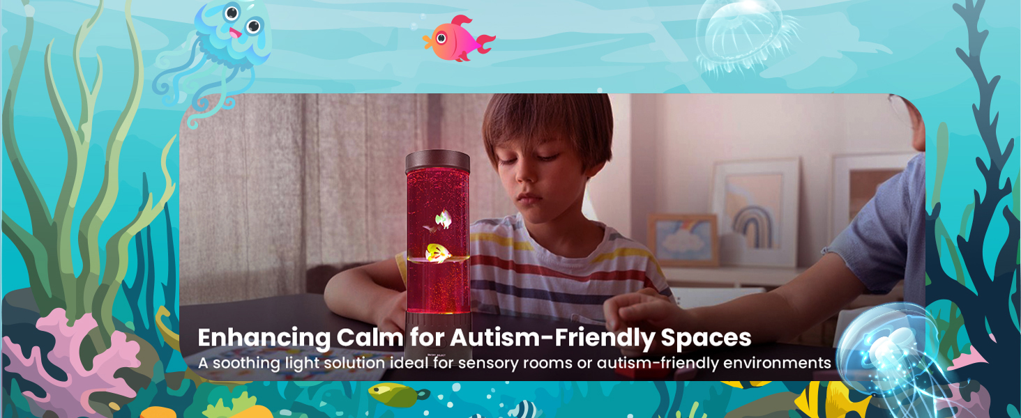 night light lamp; fake fish tank aquarium; table light; small aquarium night lights for kids