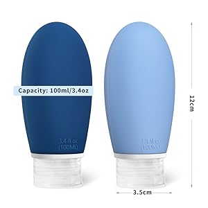 100 ml capacity travel tube