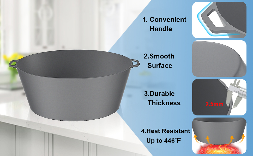 Slow Cooker Liners Fit 78 Quart Oval Crockpot, Reusable