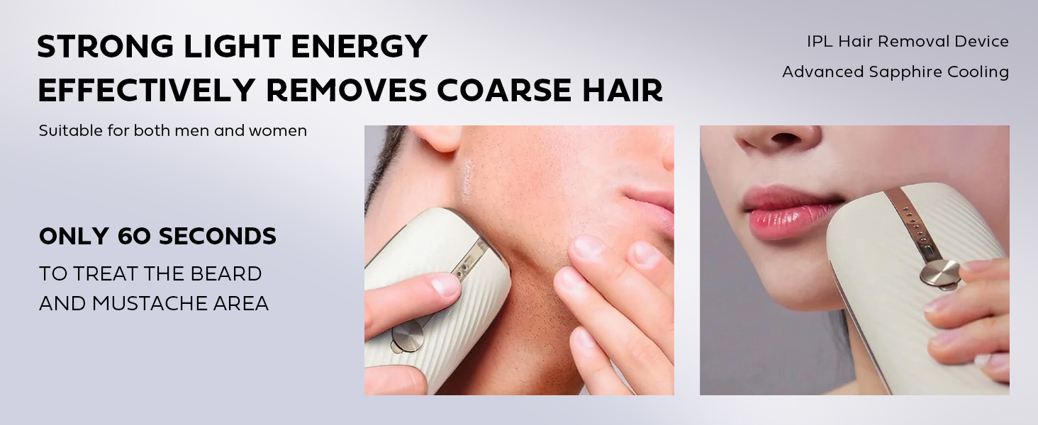 Laser Hair Removal with High Energy