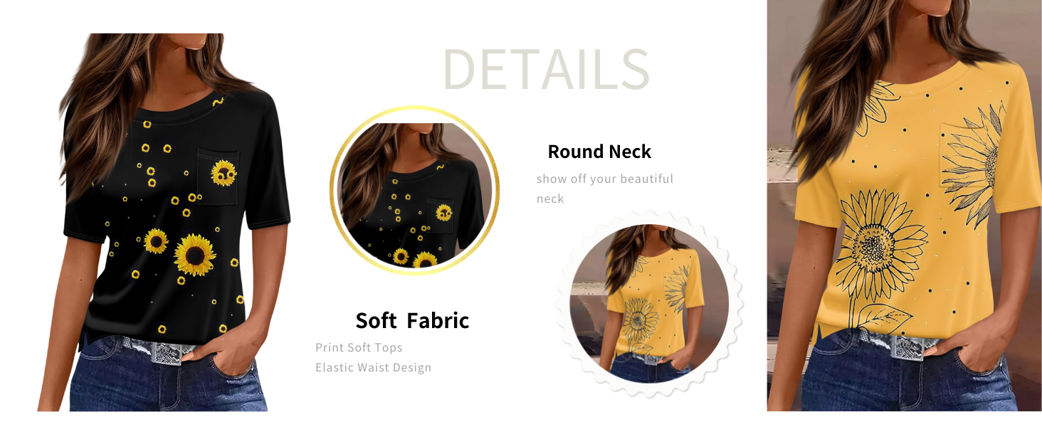 womens short sleeve tops