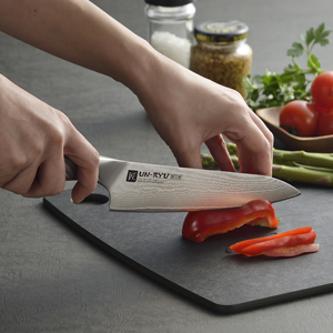 UN-RYU 三徳包丁 木製ハンドル 楽天市場】匠 UN-RYU 三徳包丁日本製 包丁 職人 ナイフ 三徳