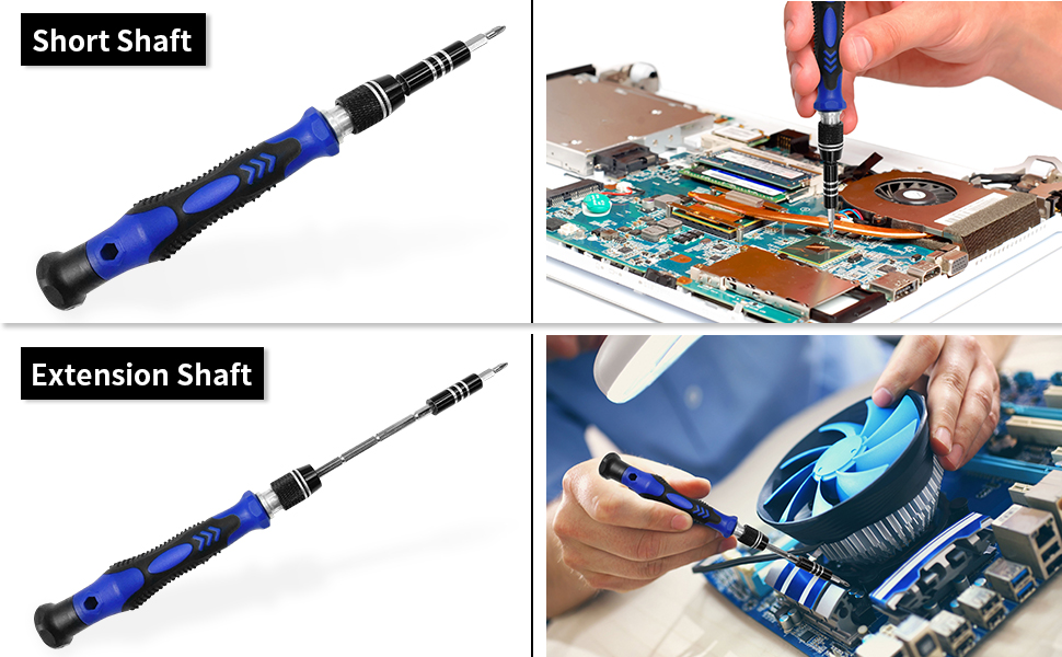 Precision Screwdriver Set, 61 in 1 Computer Repair Tool Kit with 56