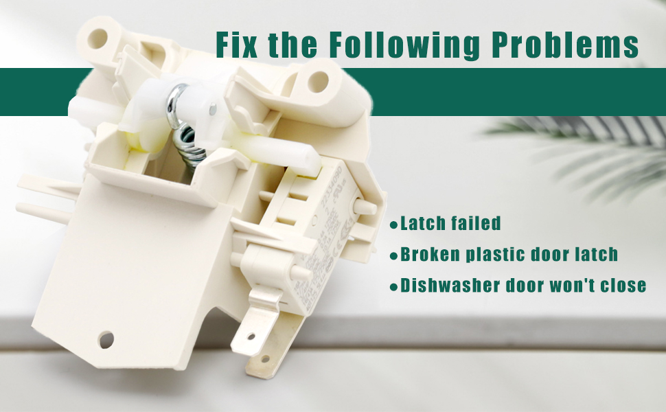 DD8101629A DD8102132A Dishwasher Door Switch Latch Compatible with Samsung Model