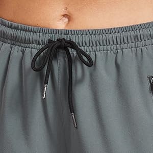adjustable waist on women running shorts