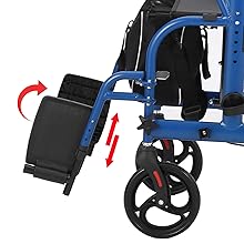 rollator walker with seat