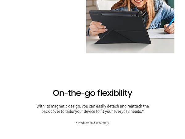 GALAXY tab9fe 国内正規品　smart book cover付き Amazon.com: Samsung Galaxy Official Smart Book Cover for