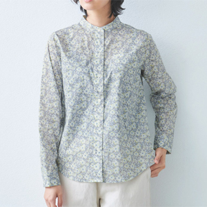 Amazon | [TOKYOBASIC] ブラウス レディース 柄 花柄 長袖
