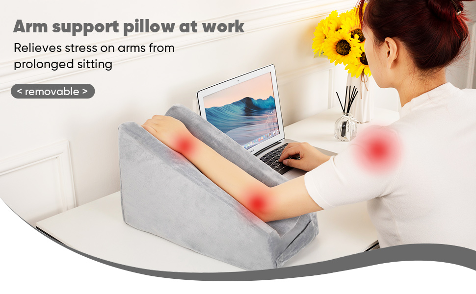 TBXONMOW Arm Elevation Pillow Wedge Arm Pillow for Adult After Post Surgery Rest to