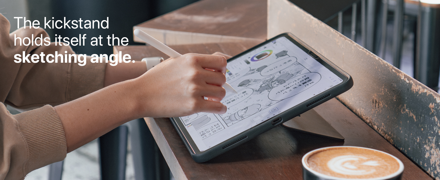 kickstand holds itself