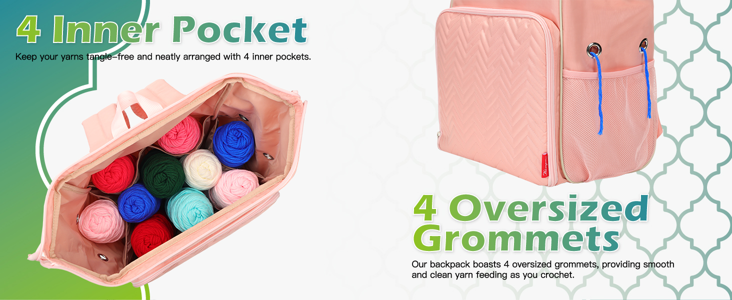 NICOGENA Yarn Storage Bag